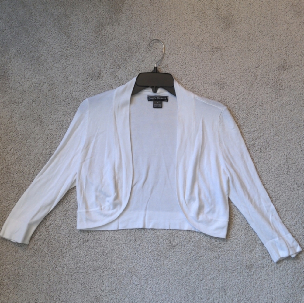 Jessica Howard bolero shrug (white)